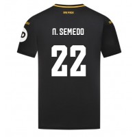 Dres Wolves Nelson Semedo #22 Gostujuci 2024-25 Kratak Rukav